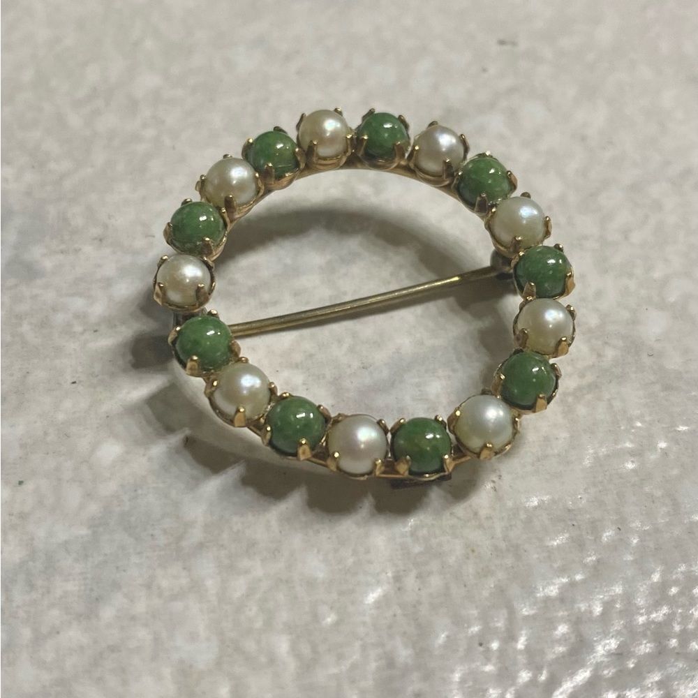 𝅺VINTAGE 1940s Winard gold filled brooch
